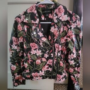 Womens PU Leather jacket